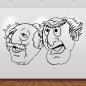 Preview: 46180 Waldorf & Statler - Muppet Show Wandsticker